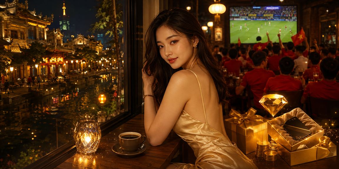 Người dùng Việt Nam thưởng thức cà phê và trải nghiệm nền tảng h15 trên điện thoại